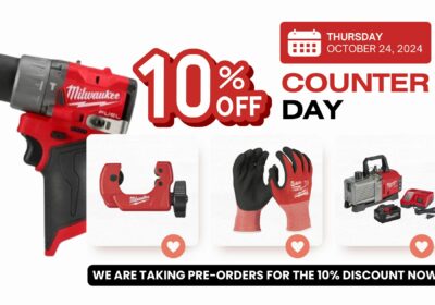 Milwaukee Tool Sale Starts October 1st